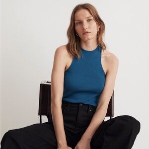 The Signature Knit Cutaway Sweater Tank | Good Used Condition | Two Size M tanks